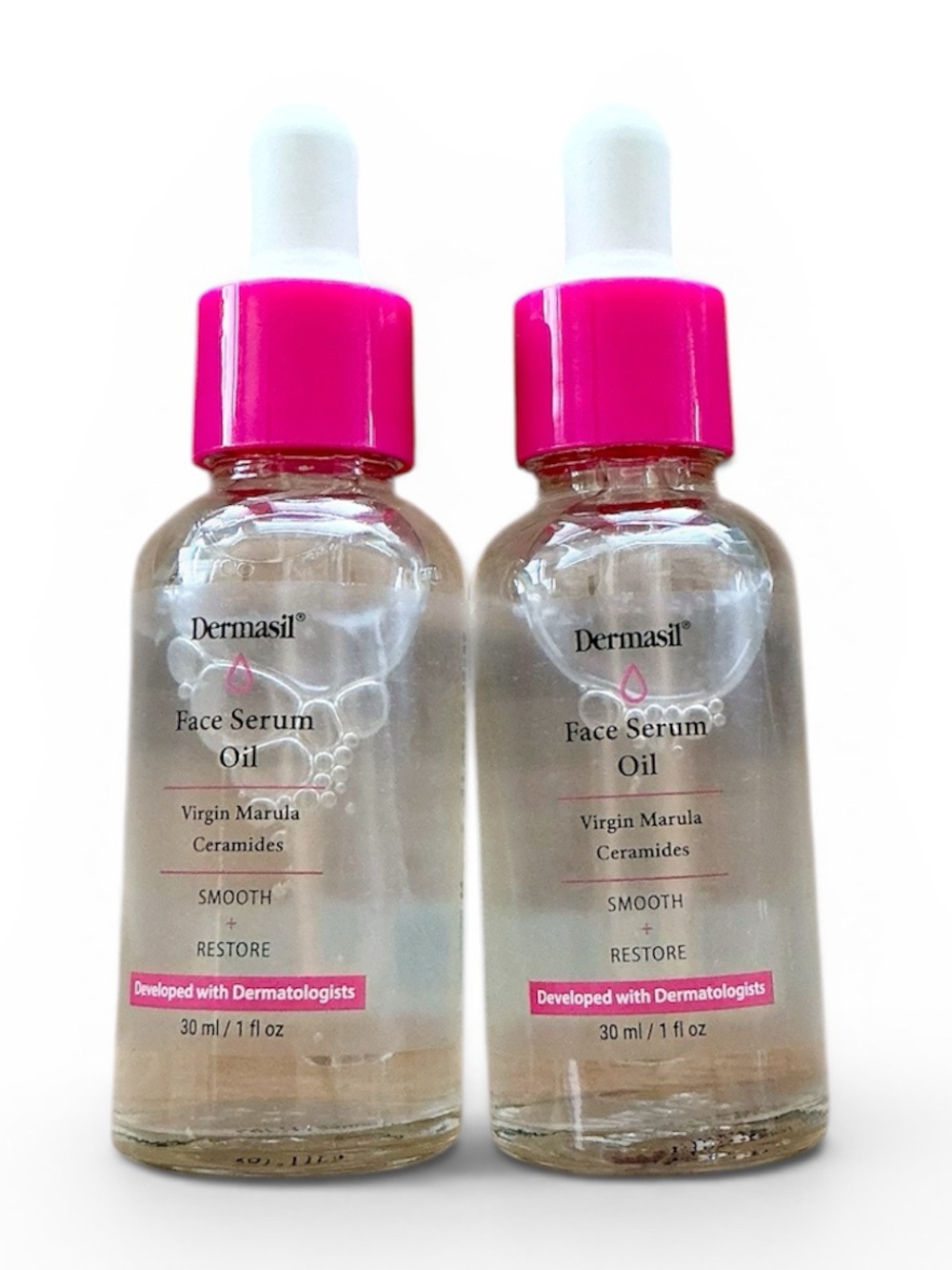 🆕 Dermasil Face Oil w Virgin Marula and Ceramides-2 Vials